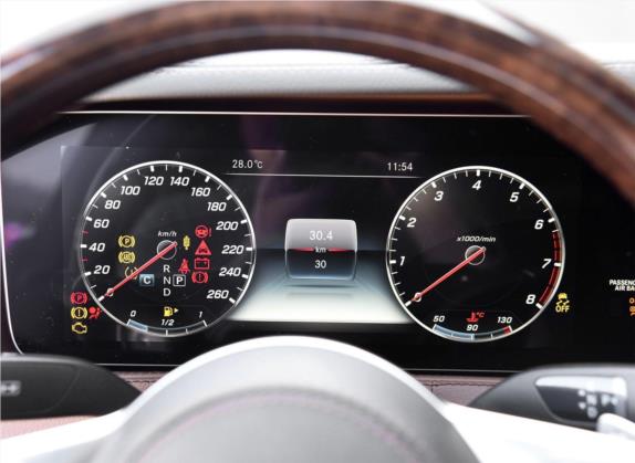 迈巴赫S级 2020款 S 450 4MATIC 中控类   仪表盘