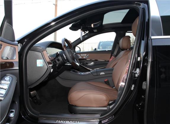 迈巴赫S级 2020款 S 560 4MATIC 车厢座椅   前排空间