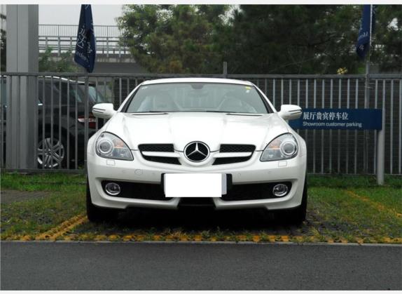 奔驰SLK级 2009款 SLK 300 黑白经典版 外观   正前