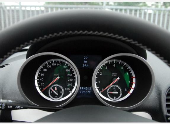 奔驰SLK级 2009款 SLK 300 黑白经典版 中控类   仪表盘