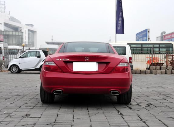 奔驰SLK级 2011款 SLK 200 时尚型 外观   正后