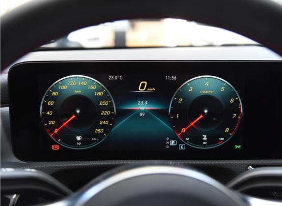 奔驰CLA 2022款 CLA 200 中控类   仪表盘