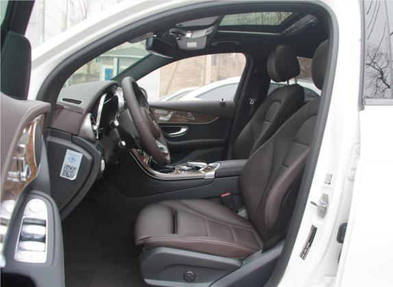 奔驰GLC轿跑 2017款 GLC 260 4MATIC 轿跑SUV 车厢座椅   前排空间