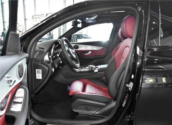 奔驰GLC轿跑 2018款 GLC 200 4MATIC 轿跑SUV 车厢座椅   前排空间