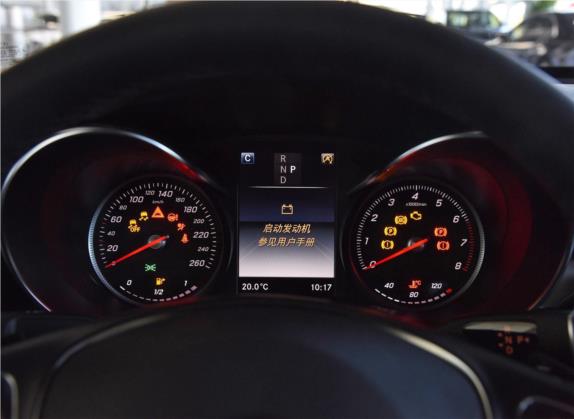 奔驰GLC轿跑 2019款 GLC 300 4MATIC 轿跑SUV 中控类   仪表盘