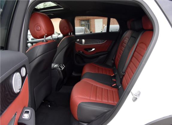 奔驰GLC轿跑 2019款 改款 GLC 300 4MATIC 轿跑SUV 车厢座椅   后排空间