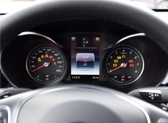 奔驰GLC轿跑 2019款 改款 GLC 300 4MATIC 轿跑SUV 中控类   仪表盘