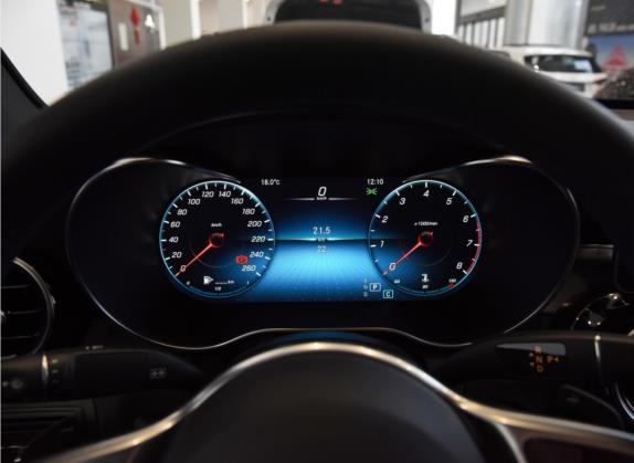 奔驰GLC轿跑 2021款 GLC 260 4MATIC 轿跑SUV 中控类   仪表盘