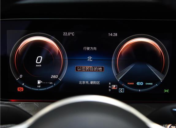 奔驰CLS 2021款 改款 CLS 260 中控类   仪表盘