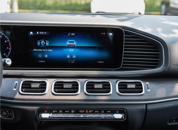 奔驰GLE 2020款 GLE 450 4MATIC 时尚型 中控类   中控台