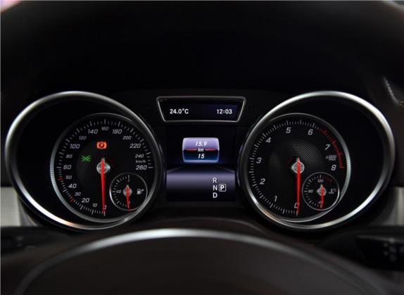 奔驰GLS 2016款 GLS 400 4MATIC动感型 中控类   仪表盘