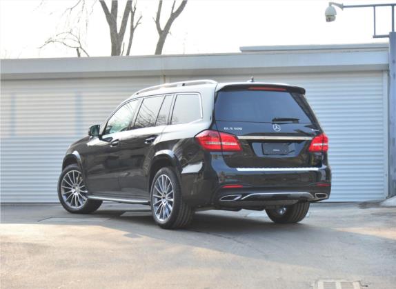 奔驰GLS 2017款 GLS 500 4MATIC 外观   斜后