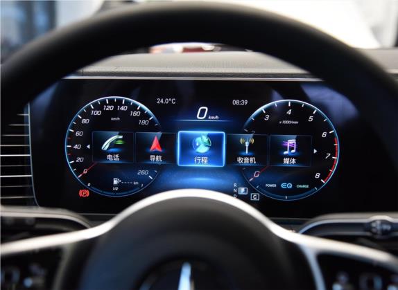 奔驰GLS 2021款 GLS 450 4MATIC 时尚型 中控类   仪表盘