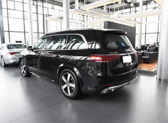 奔驰GLS 2022款 GLS 450 4MATIC 时尚型 外观   斜后