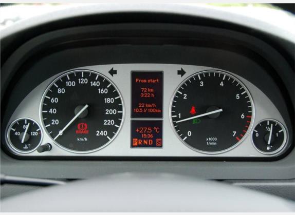 奔驰B级 2009款 B 200 时尚型 中控类   仪表盘