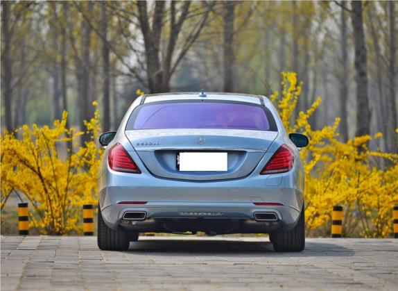 奔驰S级新能源 2016款 S 500 e L 外观   正后