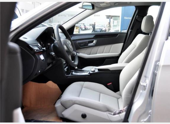 奔驰E级(进口) 2010款 E 260 CGI 时尚型 车厢座椅   前排空间