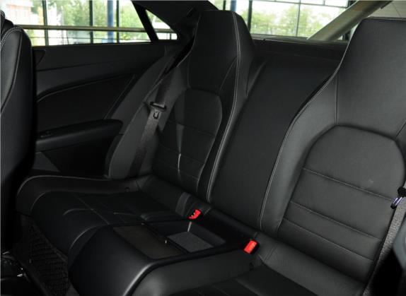 奔驰E级(进口) 2012款 E 200 CGI Coupe 车厢座椅   后排空间