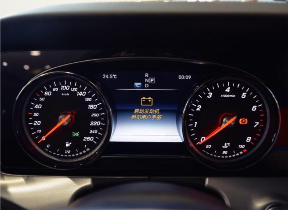 奔驰E级(进口) 2017款 E 200 4MATIC 轿跑车 中控类   仪表盘