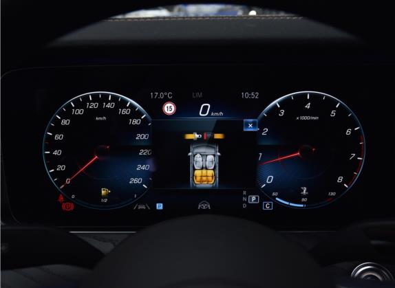奔驰E级(进口) 2021款 改款 E 300 运动版 中控类   仪表盘