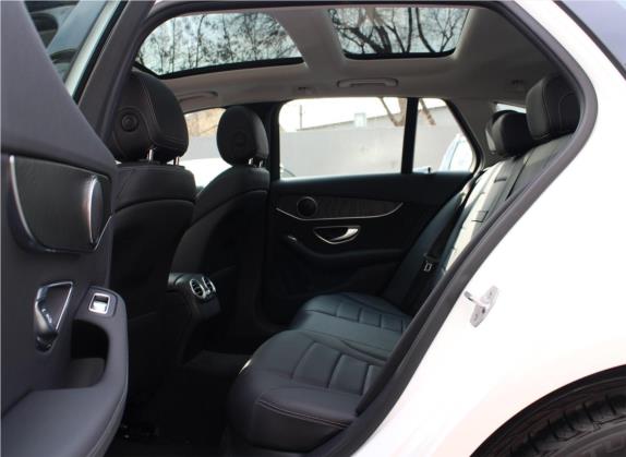 奔驰C级(进口) 2017款 C 180 旅行轿车 车厢座椅   后排空间