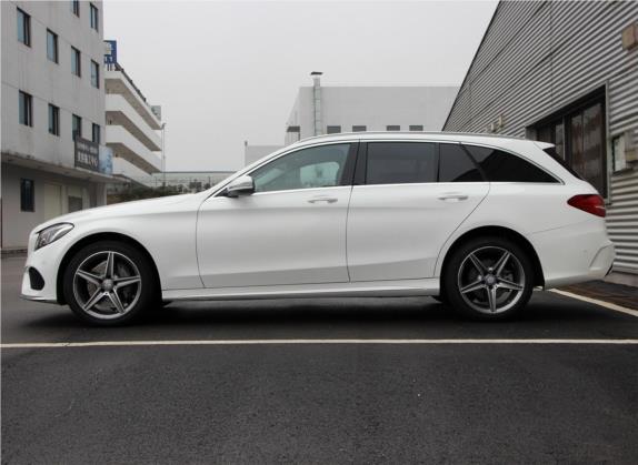 奔驰C级(进口) 2017款 C 200 4MATIC 旅行轿车 外观   正侧