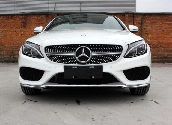 奔驰C级(进口) 2017款 C 200 4MATIC 轿跑版 外观   正前