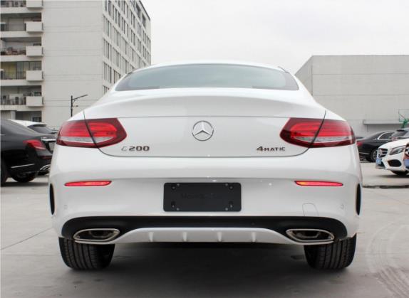奔驰C级(进口) 2017款 C 200 4MATIC 轿跑版 外观   正后