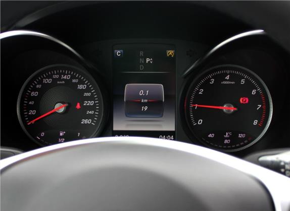 奔驰C级(进口) 2017款 C 200 4MATIC 轿跑版 中控类   仪表盘