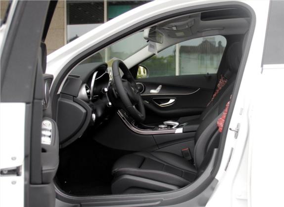 奔驰C级(进口) 2017款 改款 C 200 旅行轿车 车厢座椅   前排空间