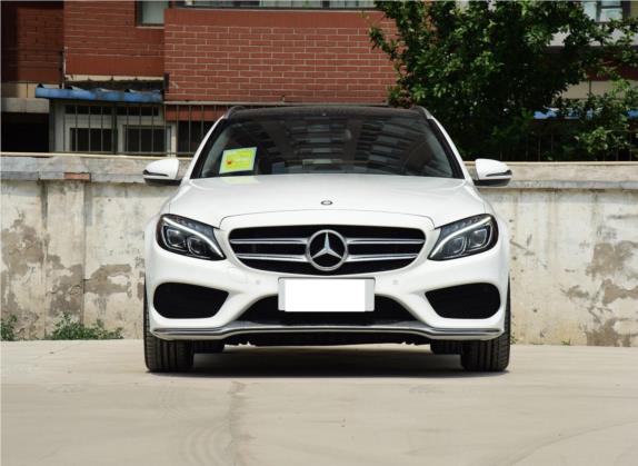 奔驰C级(进口) 2017款 改款 C 200 4MATIC 旅行轿车 外观   正前