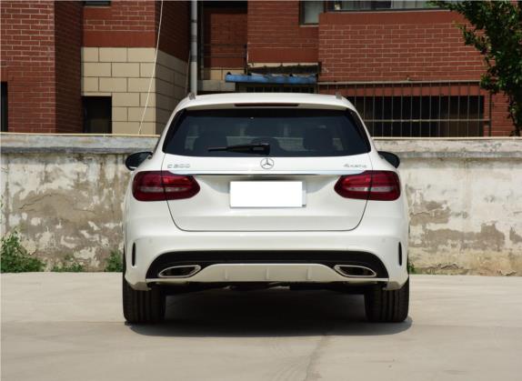 奔驰C级(进口) 2017款 改款 C 200 4MATIC 旅行轿车 外观   正后