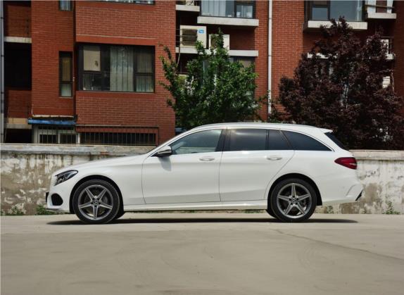 奔驰C级(进口) 2017款 改款 C 200 4MATIC 旅行轿车 外观   正侧