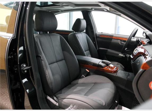 奔驰S级 2008款 S 350 L 豪华型 车厢座椅   前排空间
