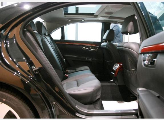 奔驰S级 2008款 S 350 L 豪华型 车厢座椅   后排空间