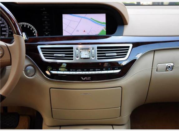 奔驰S级 2008款 S 600 L 中控类   中控台