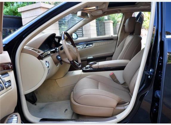 奔驰S级 2008款 S 600 L 车厢座椅   前排空间