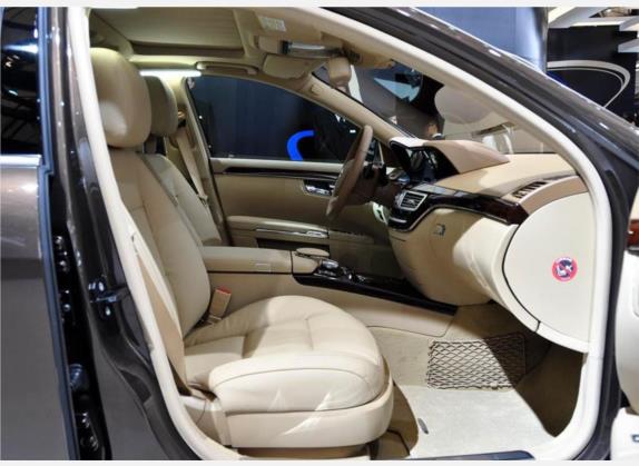 奔驰S级 2008款 S 300 L 豪华型 车厢座椅   前排空间