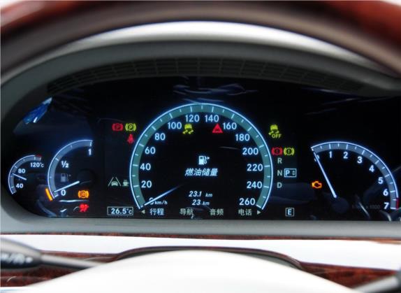奔驰S级 2012款 S 350 L Grand Edition 中控类   仪表盘