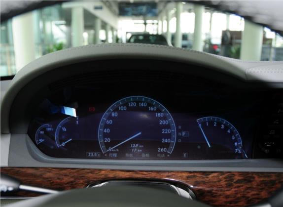 奔驰S级 2012款 S 300 L 尊贵型 Grand Edition 中控类   仪表盘