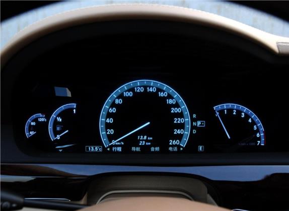 奔驰S级 2012款 S 600 L Grand Edition 中控类   仪表盘