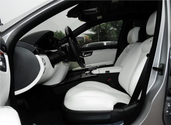 奔驰S级 2012款 S 600 L Grand Edition designo 车厢座椅   前排空间