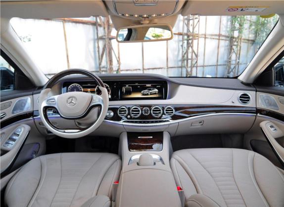 奔驰S级 2014款 S 500 L 中控类   中控全图