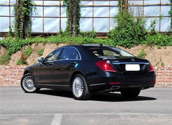 奔驰S级 2014款 S 500 L 外观   斜后