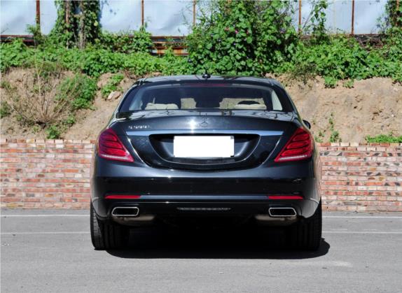 奔驰S级 2014款 S 500 L 外观   正后