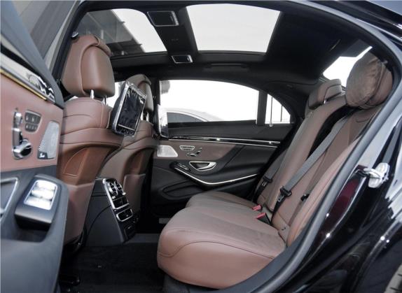奔驰S级 2014款 S 400 L 豪华型 车厢座椅   后排空间