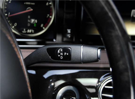 奔驰S级 2014款 S 400 L 豪华型 中控类   挡把