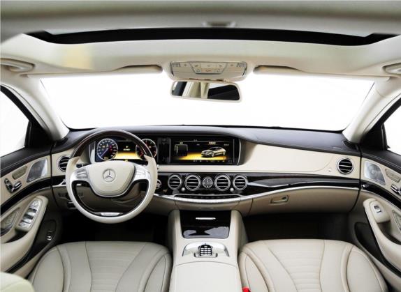奔驰S级 2014款 S 500 L 4MATIC 中控类   中控全图