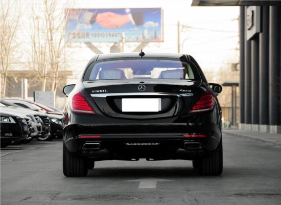奔驰S级 2014款 S 500 L 4MATIC 外观   正后