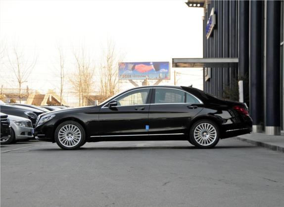 奔驰S级 2014款 S 500 L 4MATIC 外观   正侧